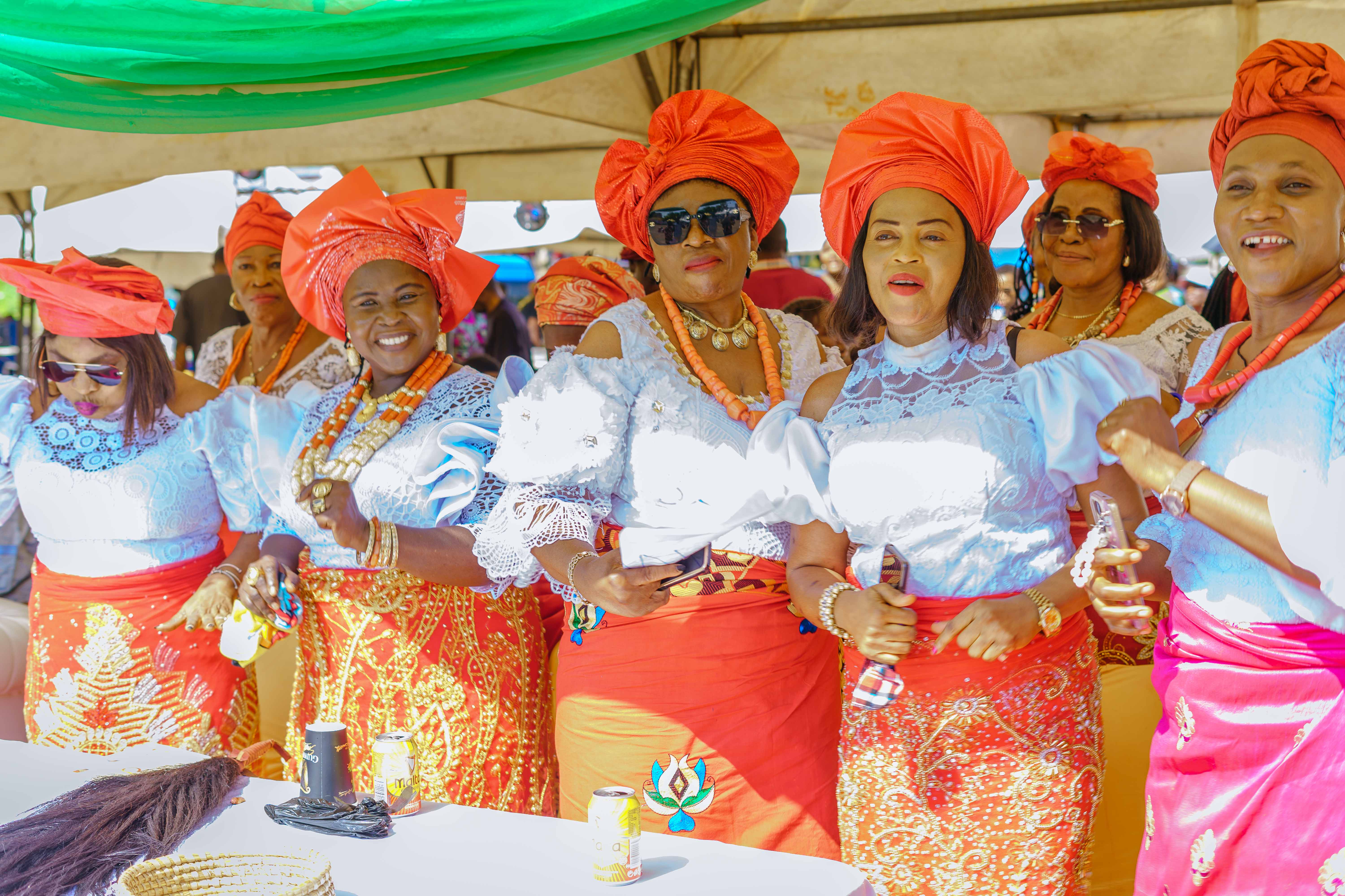 New Yam Festival ceremonial scene