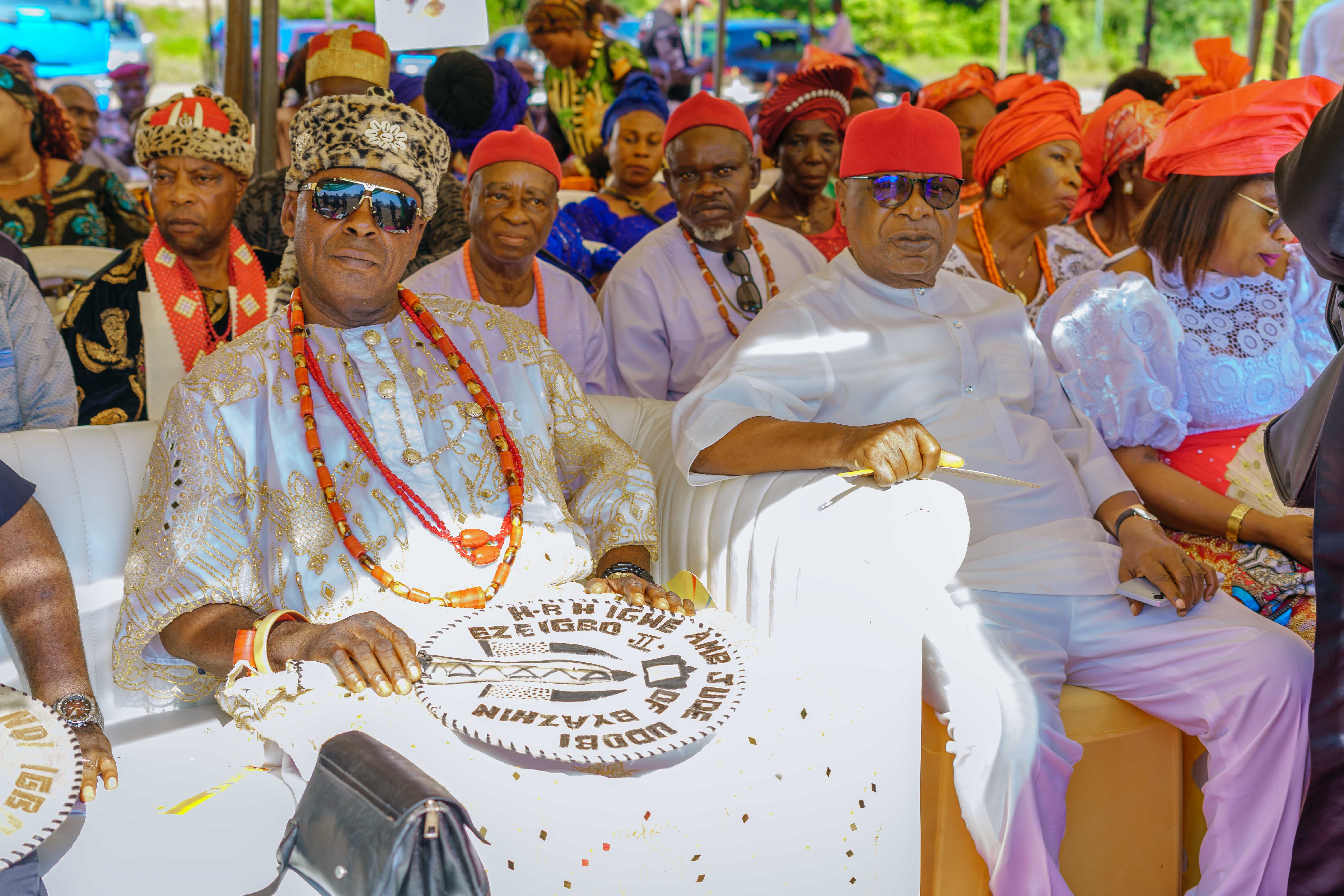 Traditional chiefs at the New Yam Festival